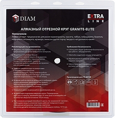 Упаковка алмазных отрезных кругов Diam Extra Line 1A1R Корона Granite-Elite 350 мм Упаковка алмазных отрезных кругов Diam Extra Line 1A1R Корона Granite-Elite 350 мм