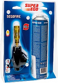 Упаковка газовой горелки для пайки с баллончиком BTP 300 Super-Ego Segofire