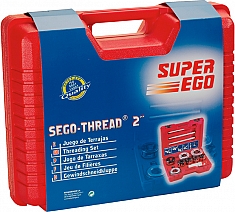 Упаковка клуппа ручного Super-Ego 600 Set Professional 1"-1 1/4"-1 1/2"-2" NPT Упаковка клуппа ручного Super-Ego 600 Set Professional 1"-1 1/4"-1 1/2"-2" NPT