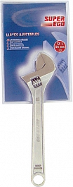 Упаковка ключа разводного сантехнического Super-Ego 6" Упаковка ключа разводного сантехнического Super-Ego 6"