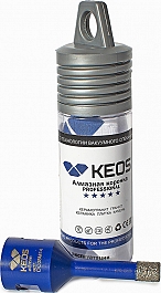 Упаковка коронки алмазной по керамограниту Keos Professional Vacuum Brazed M14 8 мм Упаковка коронки алмазной по керамограниту Keos Professional Vacuum Brazed M14 8 мм