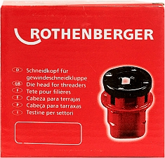 Упаковка резьбонарезных головок для клуппов Rothenberger Super Cut BSPT R 3/4"