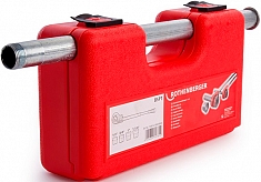 Упаковка ручного резьбонарезного клуппа Rothenberger Super Cut Set BSPT R 3/8"-1/2"-3/4"-1" Упаковка ручного резьбонарезного клуппа Rothenberger Super Cut Set BSPT R 3/8"-1/2"-3/4"-1"