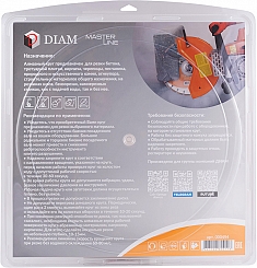 Упаковка сегментных алмазных кругов Diam Master Line 1A1RSS Универсал 400 мм