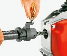 Виброгасящий шланг машины для прочистки труб Rothenberger R 600 Виброгасящий шланг машины для прочистки труб Rothenberger R 600