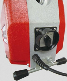 Выключатель электромеханической машины для прочистки канализационных труб Rotorica Rotor King