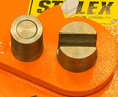 Зажим и упор ручного станка для гибки арматуры Stalex DR-12