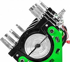 Зажимы центратора электрогидравлического стыкового сварочного аппарата для пнд труб Просвар С 160 Плюс
